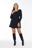 Crystal Grace Dress - Black