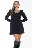 Crystal Grace Dress - Black