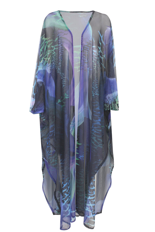 Current Tulle Kimono