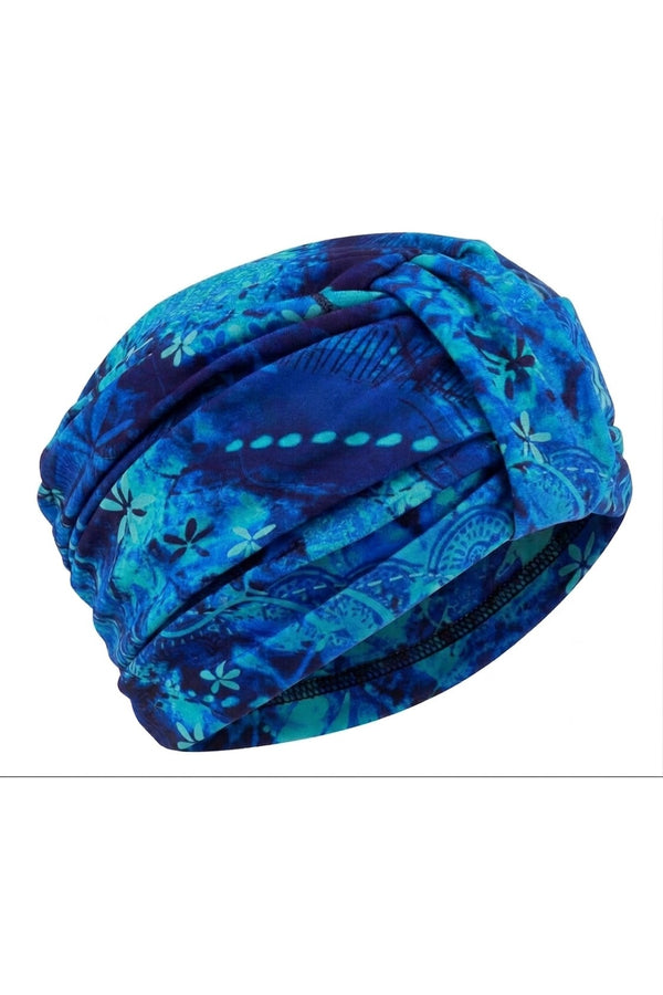Deep Aqua Turban