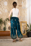 Emerald Heritage Velvet Pants