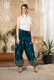 Emerald Heritage Velvet Pants