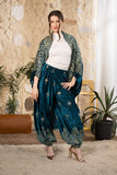 Emerald Heritage Velvet Pants