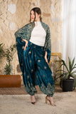 Emerald Heritage Velvet Pants