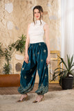 Emerald Heritage Velvet Pants
