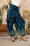Emerald Heritage Velvet Pants