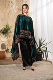 Emerald Mosaic Velvet Cape