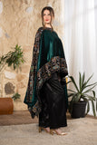 Emerald Mosaic Velvet Cape