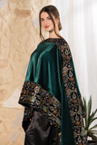 Emerald Mosaic Velvet Cape