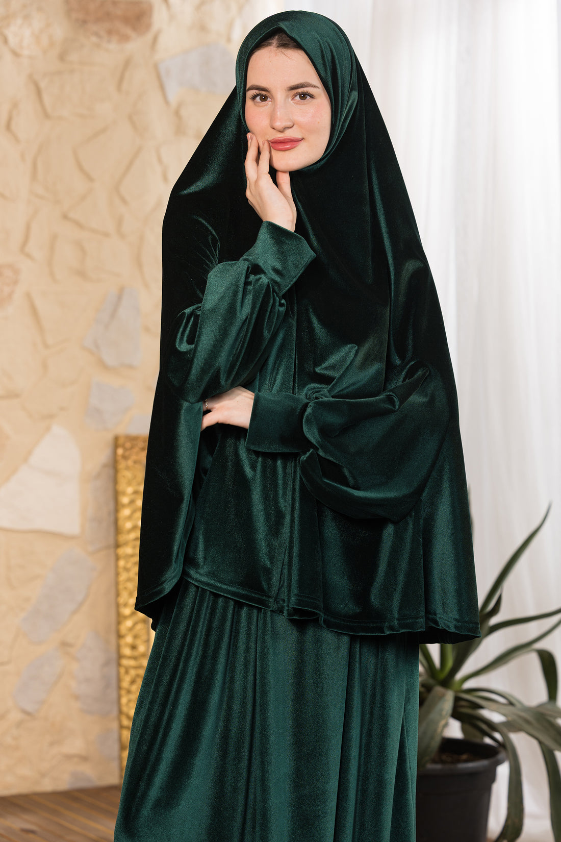 Emerald Serenity 2-Piece Prayer Set