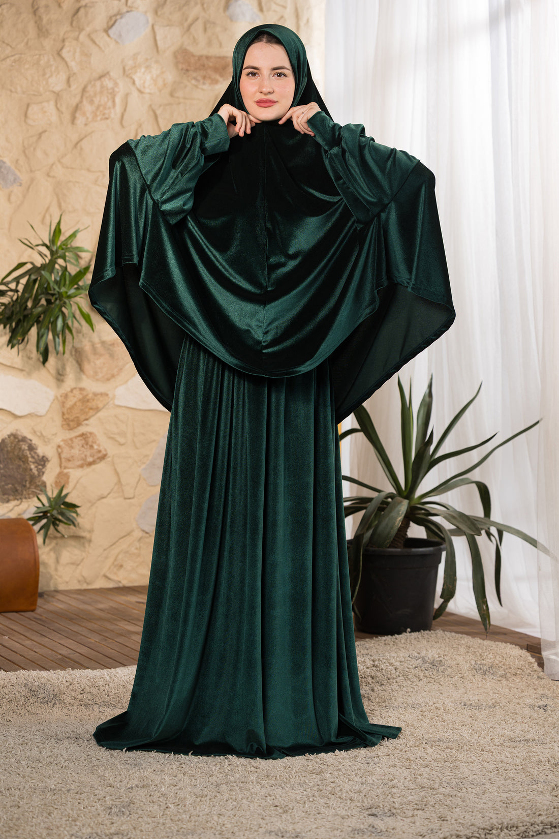 Emerald Serenity 2-Piece Prayer Set