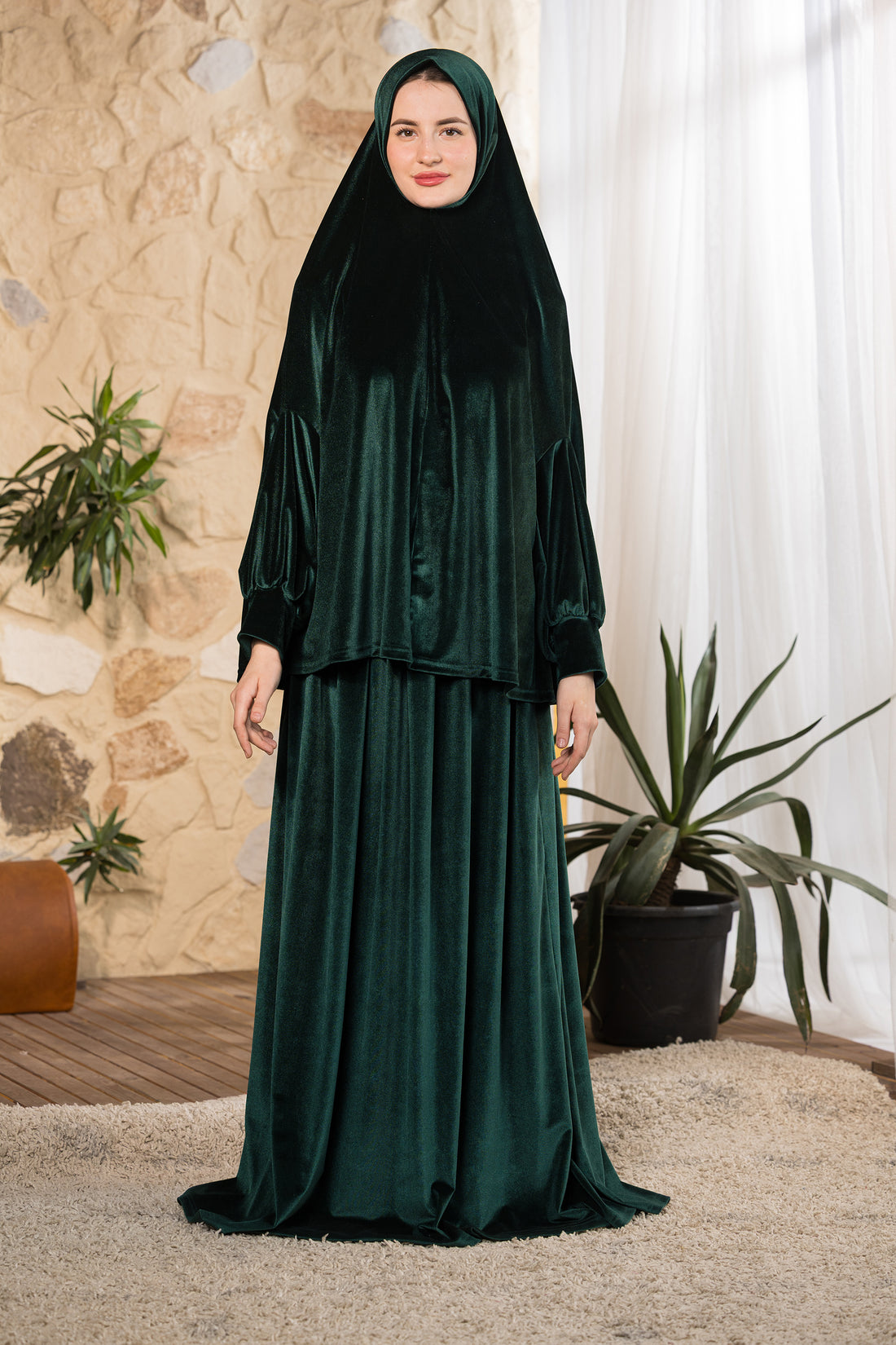 Emerald Serenity 2-Piece Prayer Set