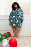Evergreen Festive Hoodie Blanket