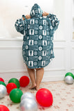 Evergreen Festive Hoodie Blanket