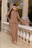 Full Stretched Dress - Beige