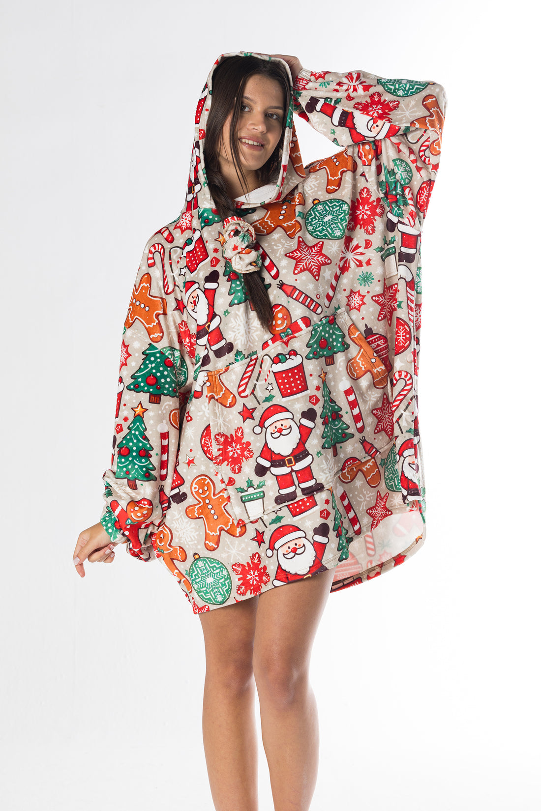 Ginger Snuggle Hoodie Blanket