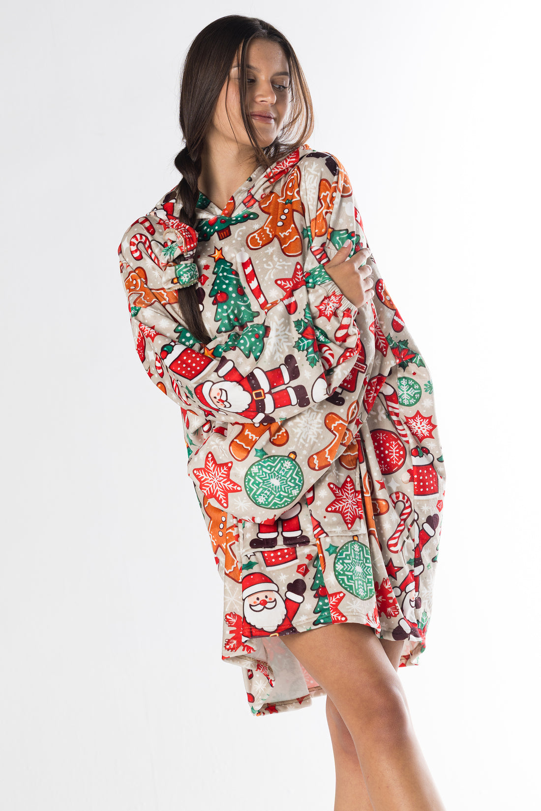 Ginger Snuggle Hoodie Blanket