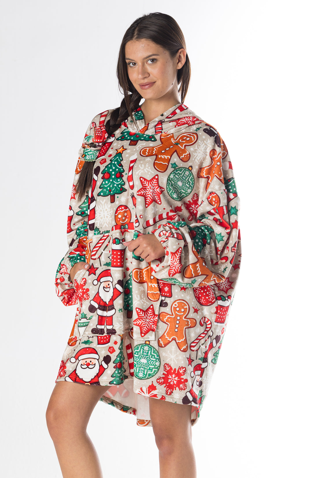 Ginger Snuggle Hoodie Blanket