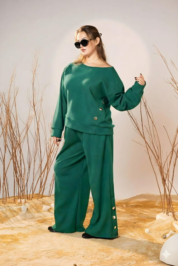 Green Luxe Cashmere Set
