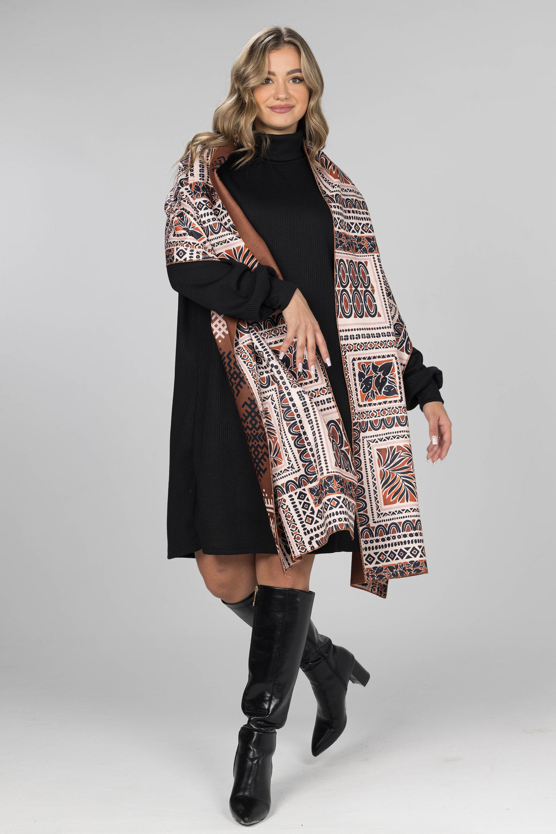 Heritage Double-Face Wool Shawl