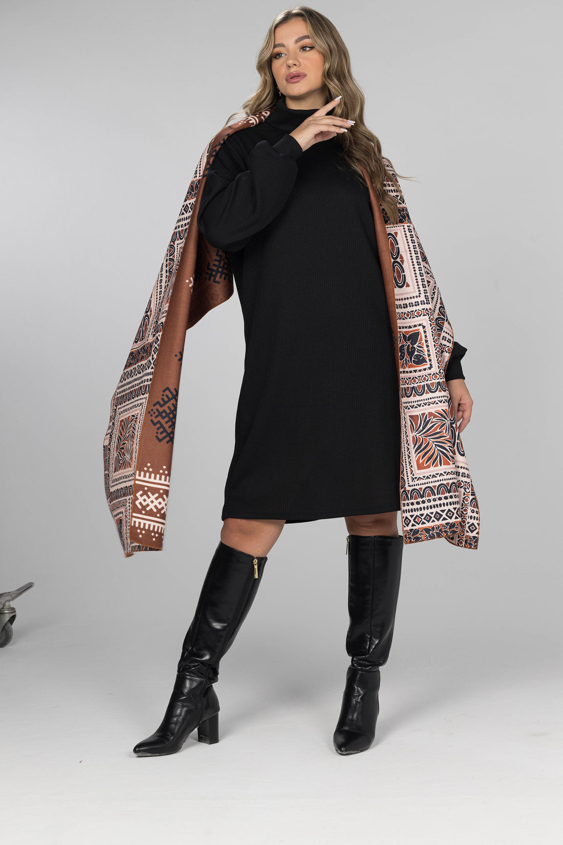 Heritage Double-Face Wool Shawl