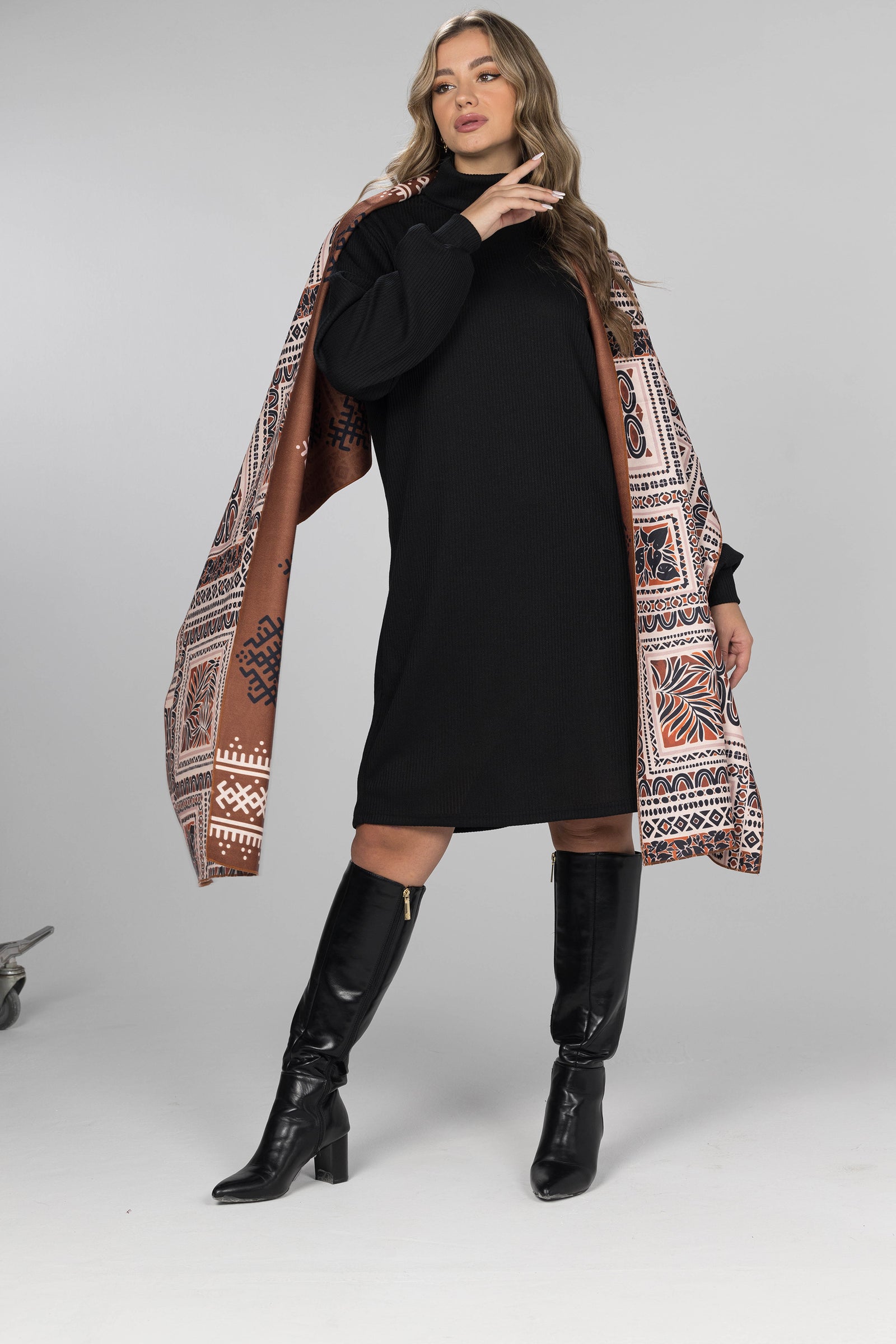 Heritage Double-Face Wool Shawl