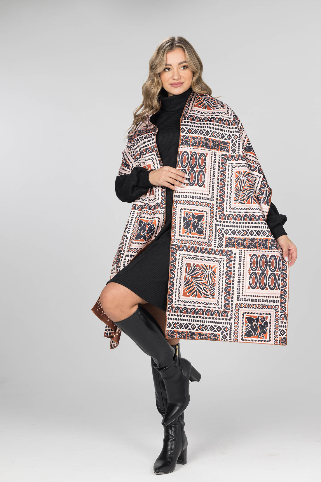 Heritage Double-Face Wool Shawl