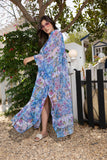 Icy Flora Tulle Kimono