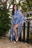 Icy Flora Tulle Kimono