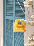 Sunshine Beaded Bag - Yellow