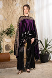 Imperial Velvet Sequin Cape