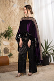 Imperial Velvet Sequin Cape