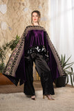 Imperial Velvet Sequin Cape