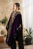 Imperial Velvet Sequin Cape