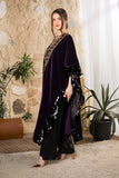 Imperial Velvet Sequin Cape
