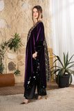 Imperial Velvet Sequin Cape