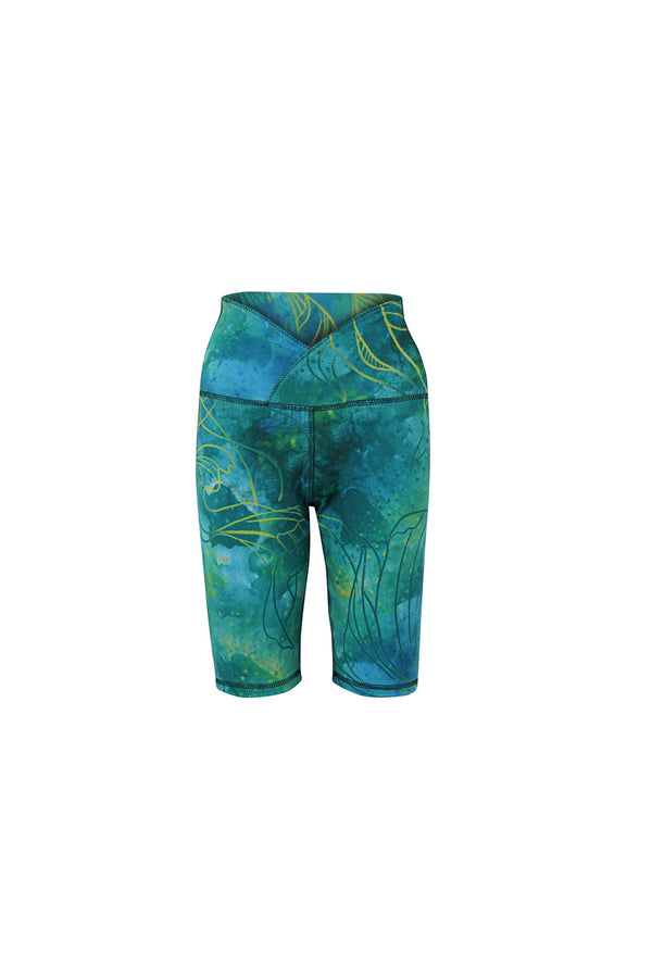 Jelly Fish High Waist Swim Short