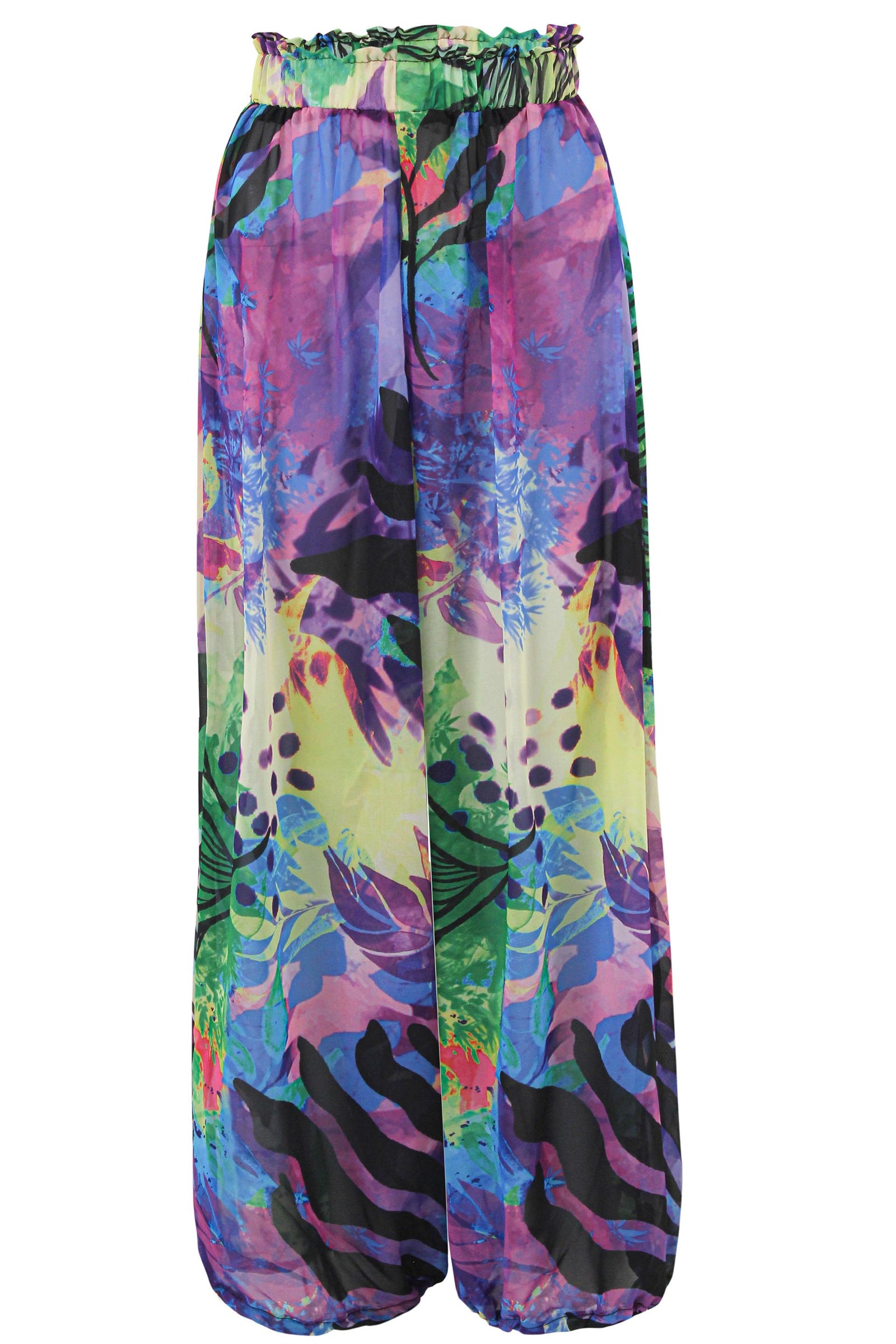 Jungle Chiffon Pants
