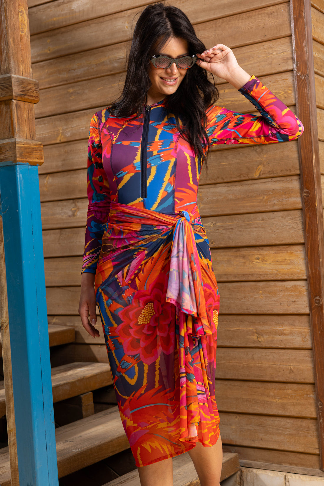 Lava Tulle Sarong