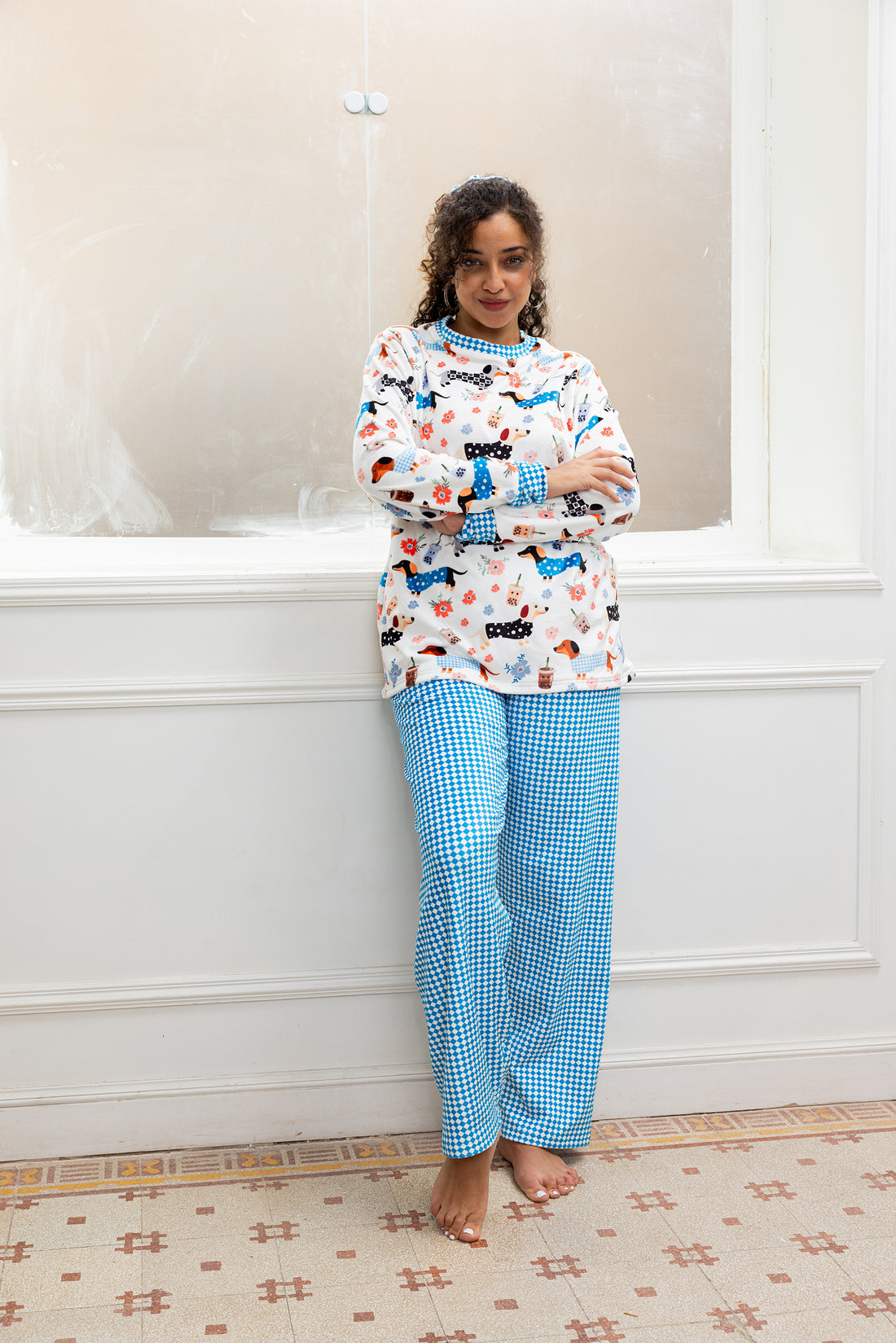 Lazy Chequered Set