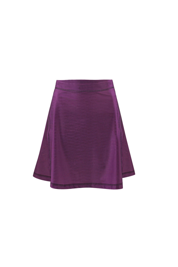 Majestic Mauve A-Line Skirt Cover-Up