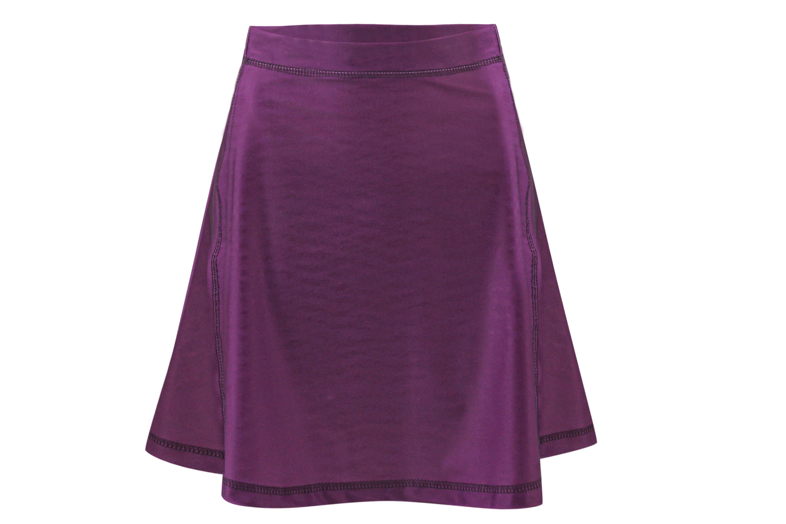 Majestic Mauve A-Line Skirt Cover-Up