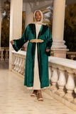 Malika Velvet Emerald Kimono