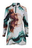 Marbled Oasis Basic Top