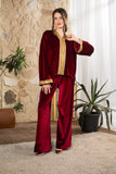 Maroon Velvet Set