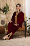 Maroon Velvet Set