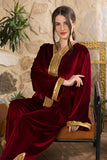 Maroon Velvet Set
