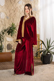 Maroon Velvet Set