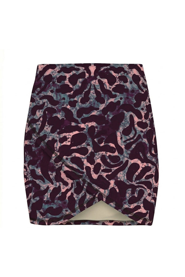 Mauve Leo Skirt Cover Up