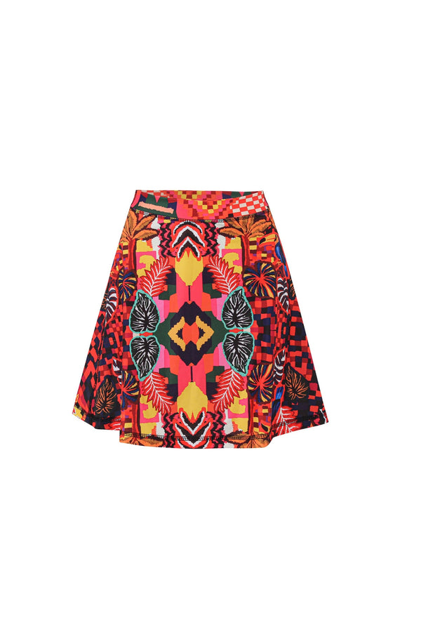 Maze A-Line Skirt